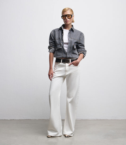 Purity Bull Denim – Five-pocket jeans in white denim