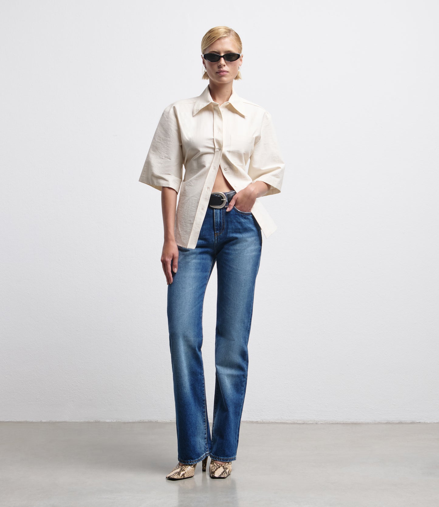 Martha Jeans – Denim 5 Tasche - Blu denim