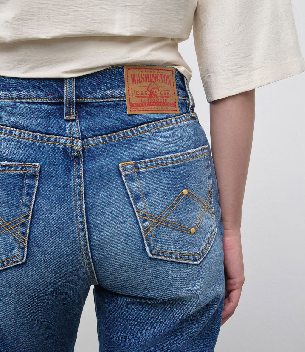 Martha Jeans – Denim 5 Tasche - Blu denim