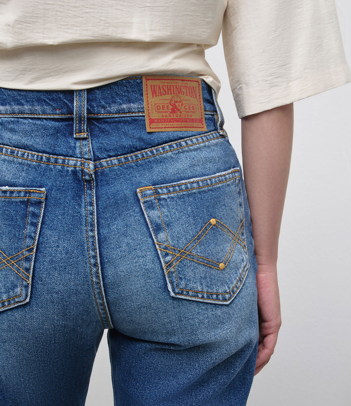Martha Jeans – Denim 5 Tasche - Blu denim