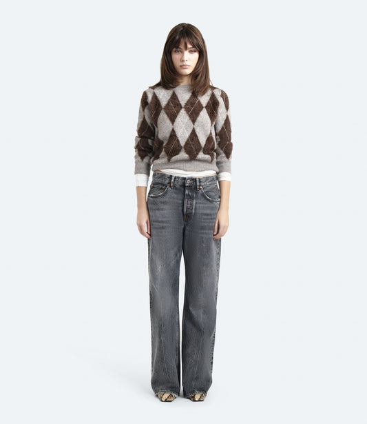 Purity Regular Fit – Women's Grey Vintage Denim Jeans