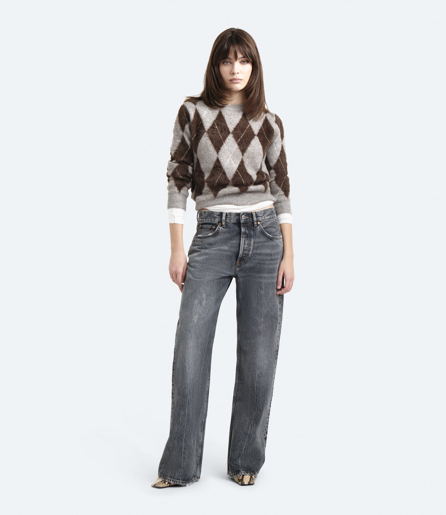 Purity Regular Fit – Jeans Donna Grigi Vintage