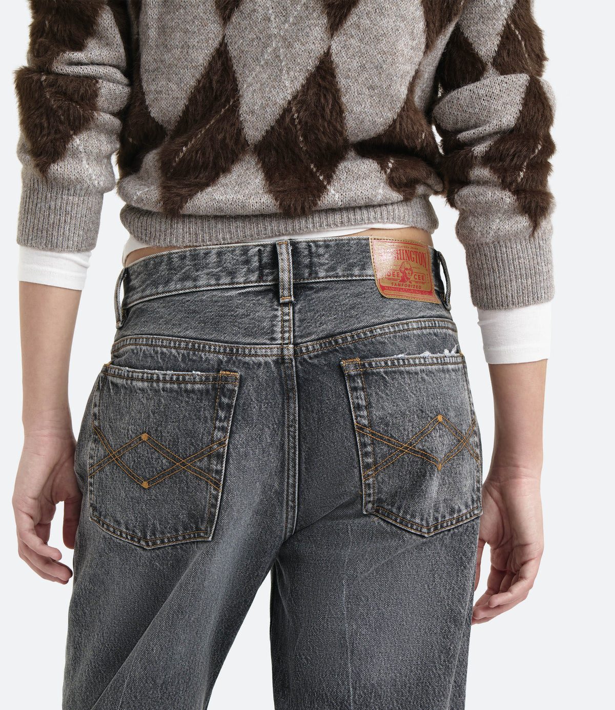 Purity Regular Fit – Jeans Donna Grigi Vintage