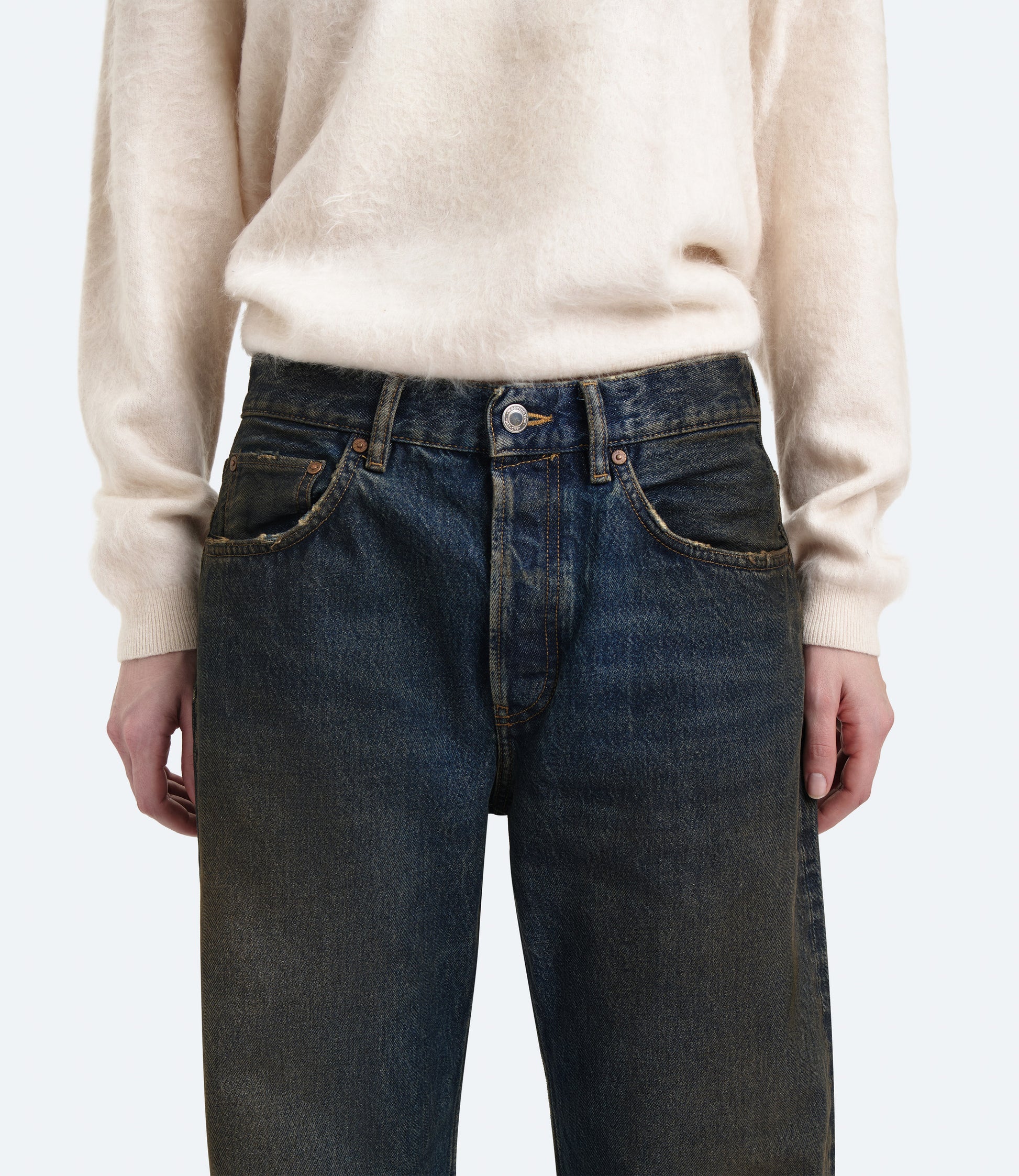 Purity Regular Fit – Jeans Donna Wide Leg Blu Vintage 24 | Washington Dee Cee
