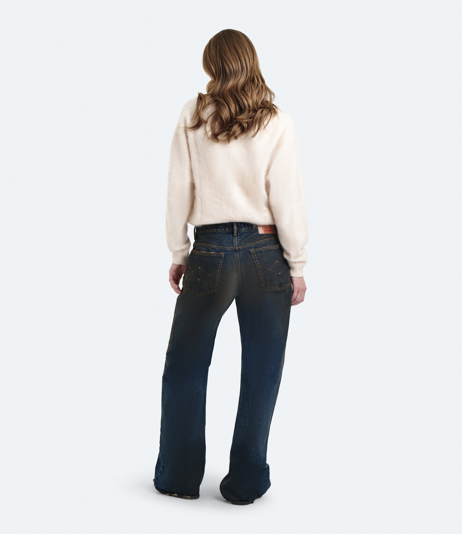 Purity Regular Fit – Jeans Donna Wide Leg Blu Vintage 24 | Washington Dee Cee