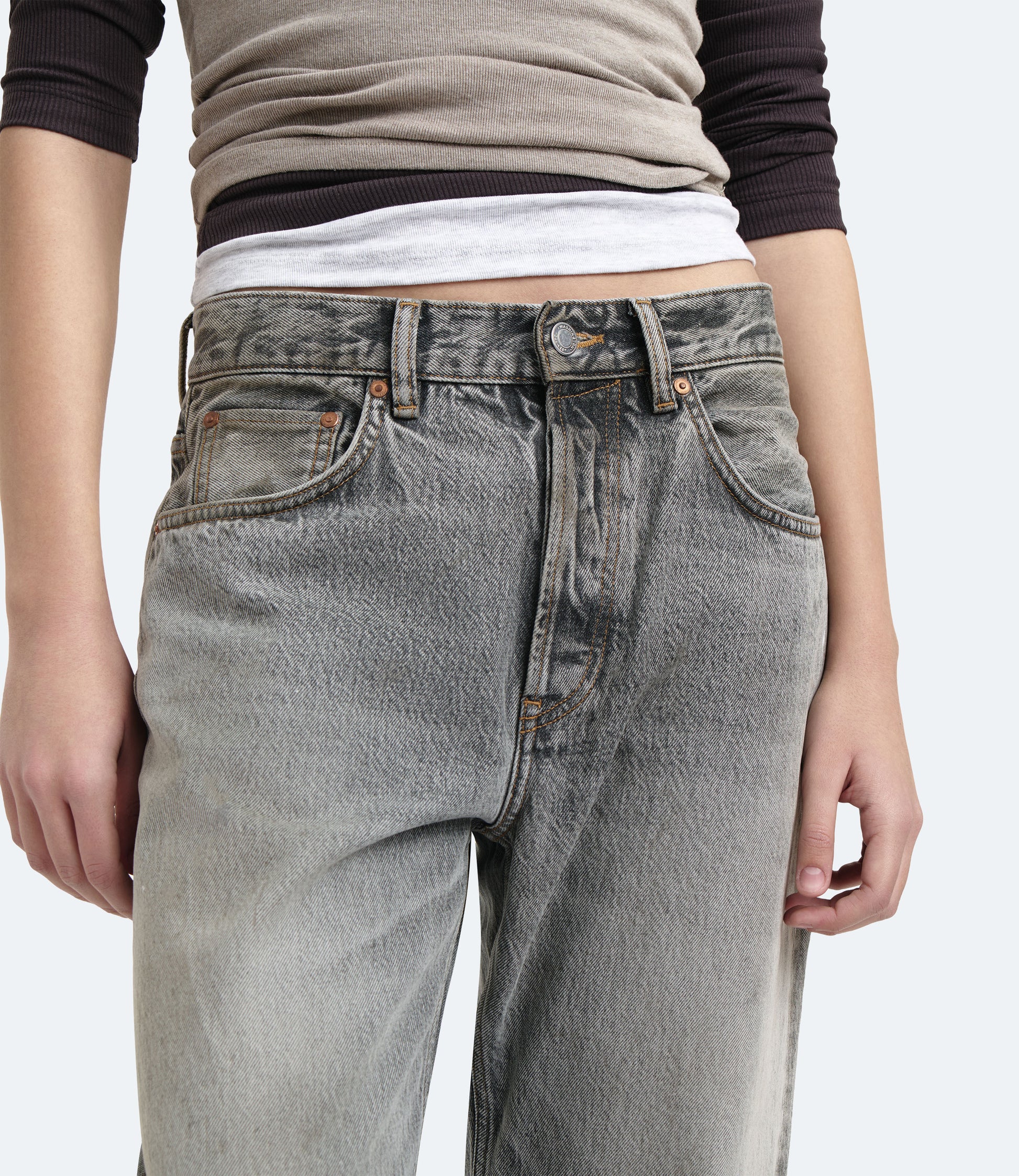 Purity Regular Fit – Jeans Donna Grigi Used Paint Effect 24 | Washington Dee Cee