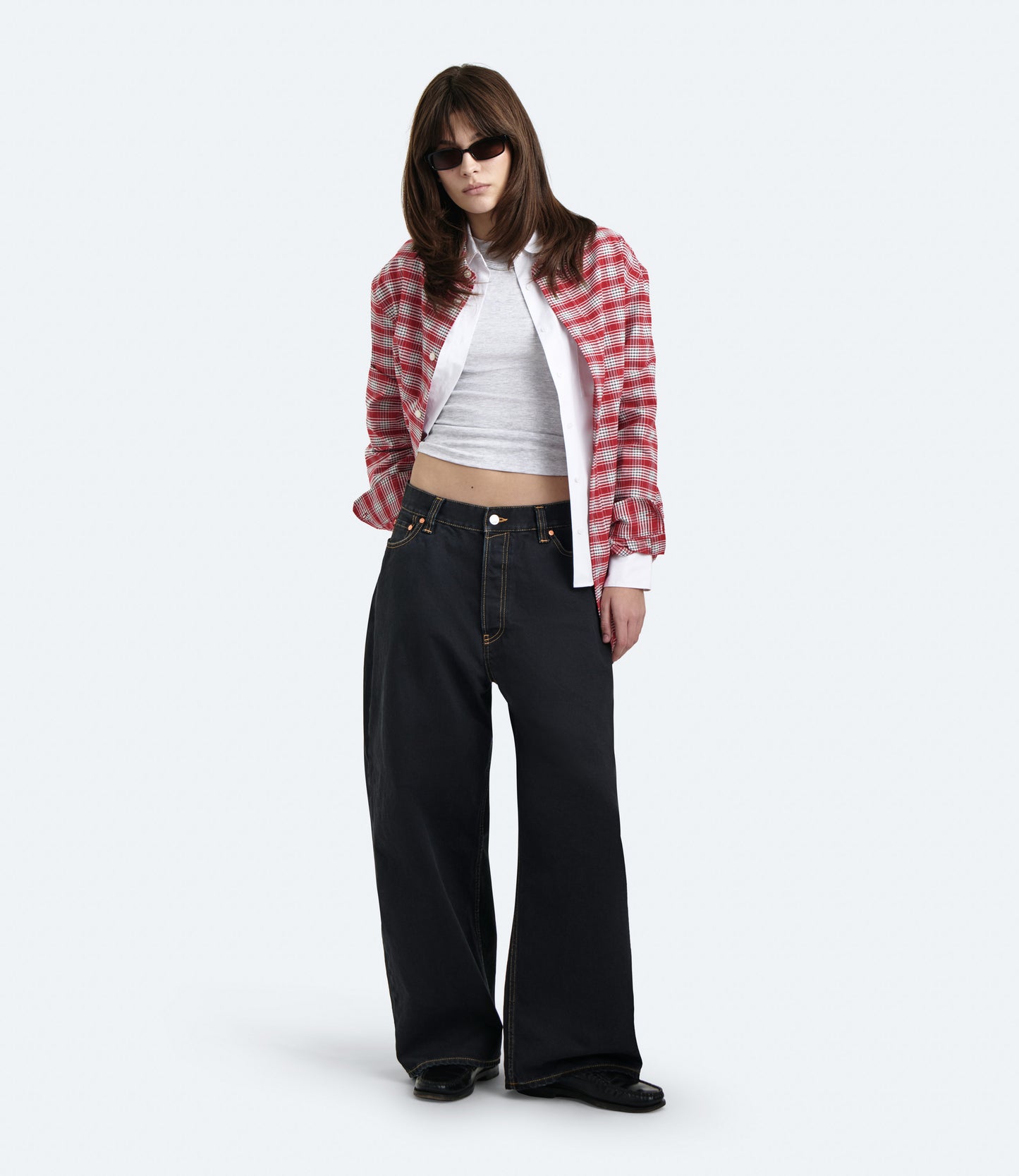 Store Loose – Jeans Donna Loose Fit Blu Scuro