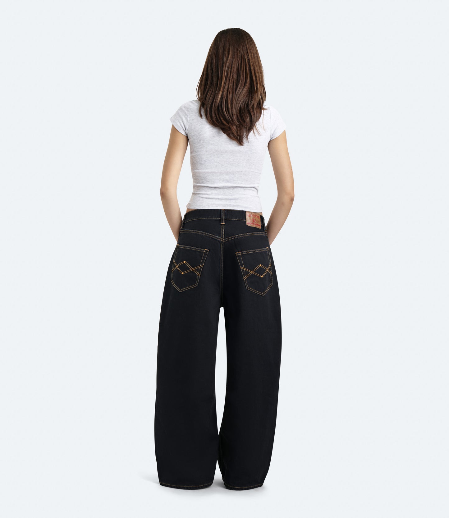 Store Loose – Jeans Donna Loose Fit Blu Scuro