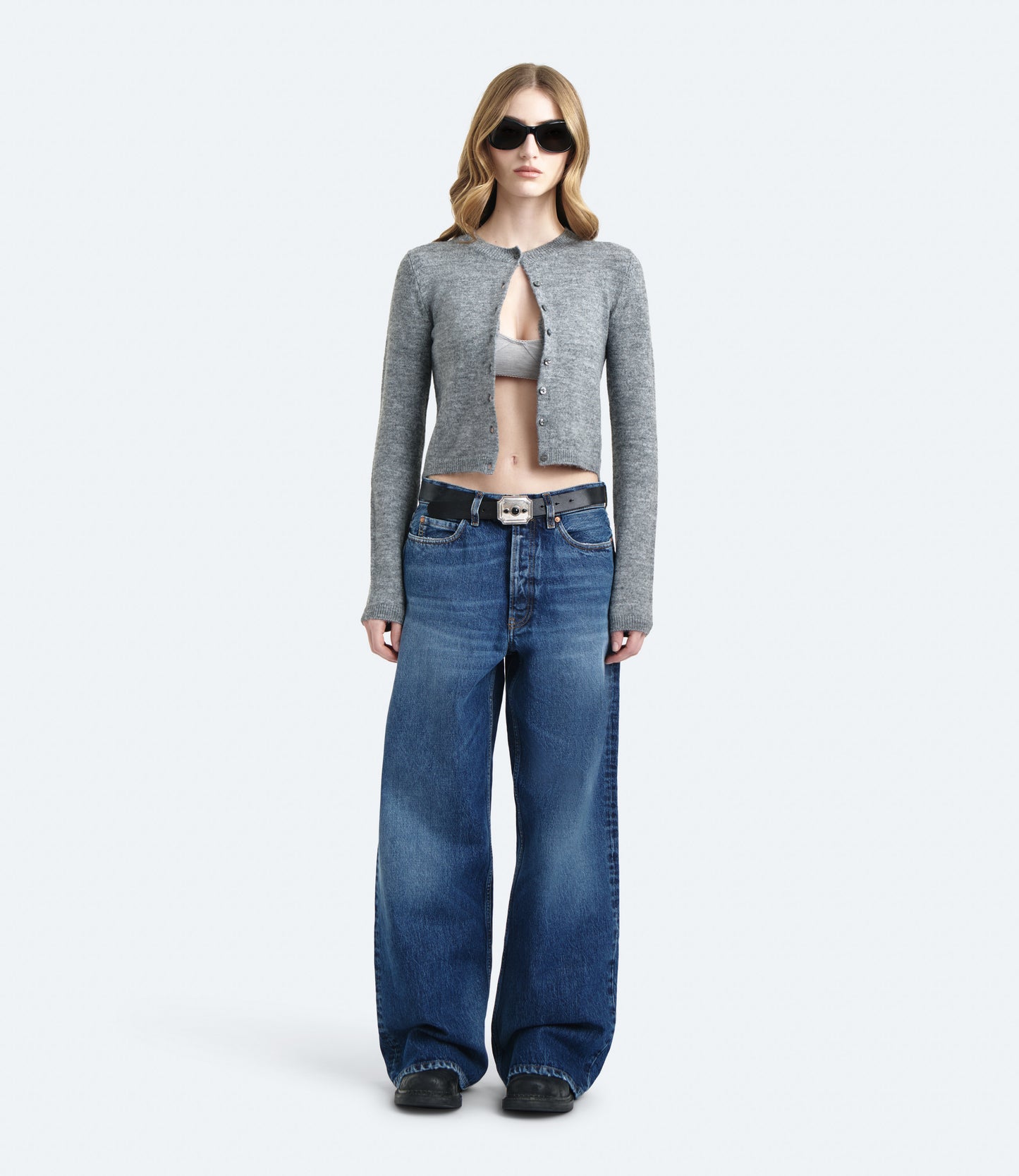Bauer – Jeans Donna Wide Leg Blu Vintage