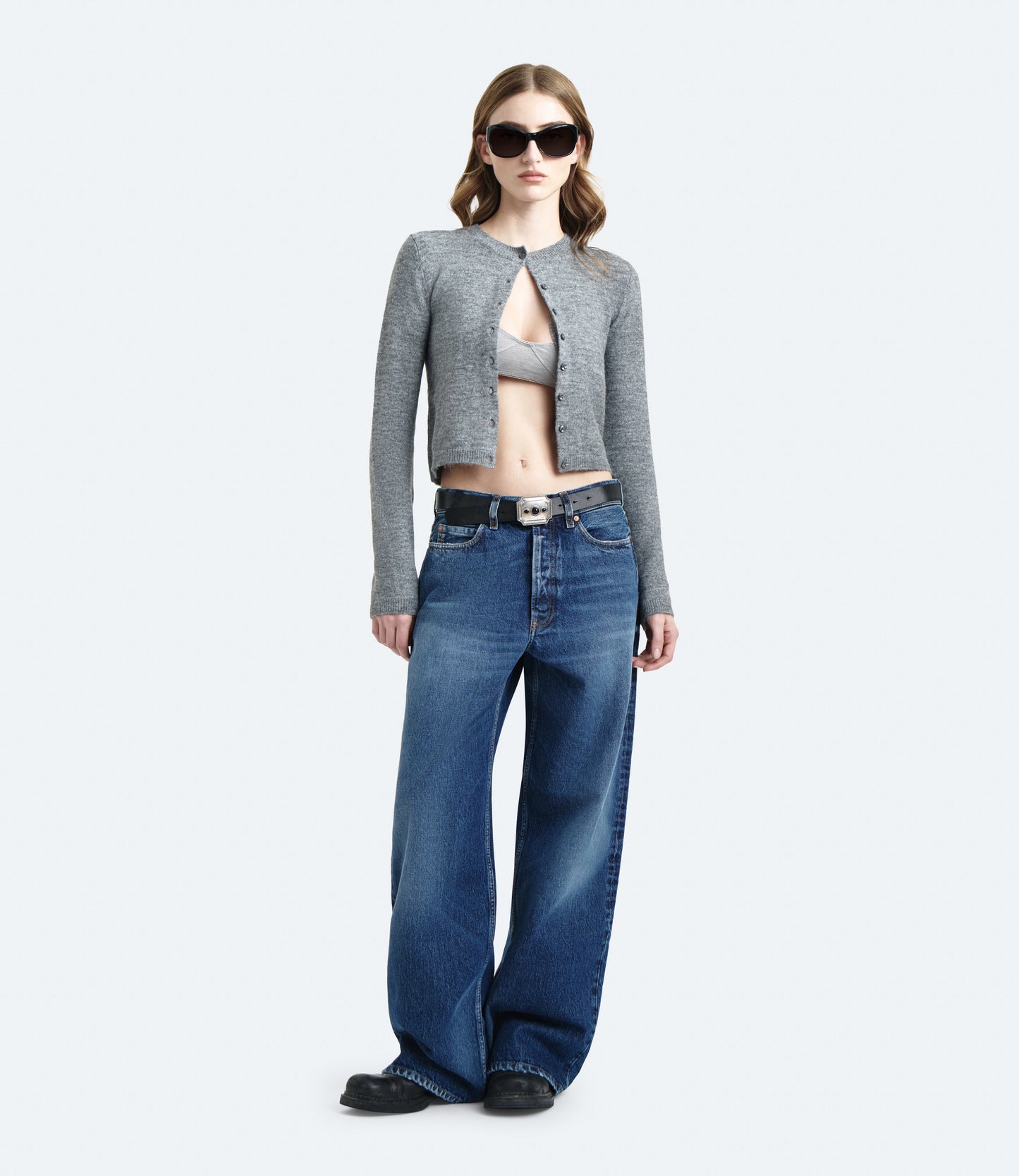 Bauer – Jeans Donna Wide Leg Blu Vintage