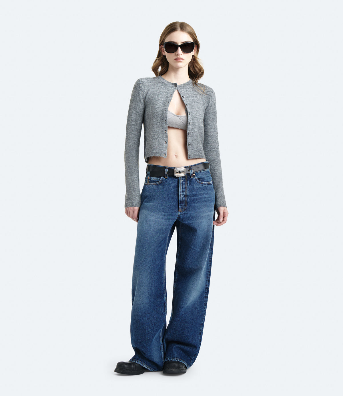 Bauer – Jeans Donna Wide Leg Blu Vintage