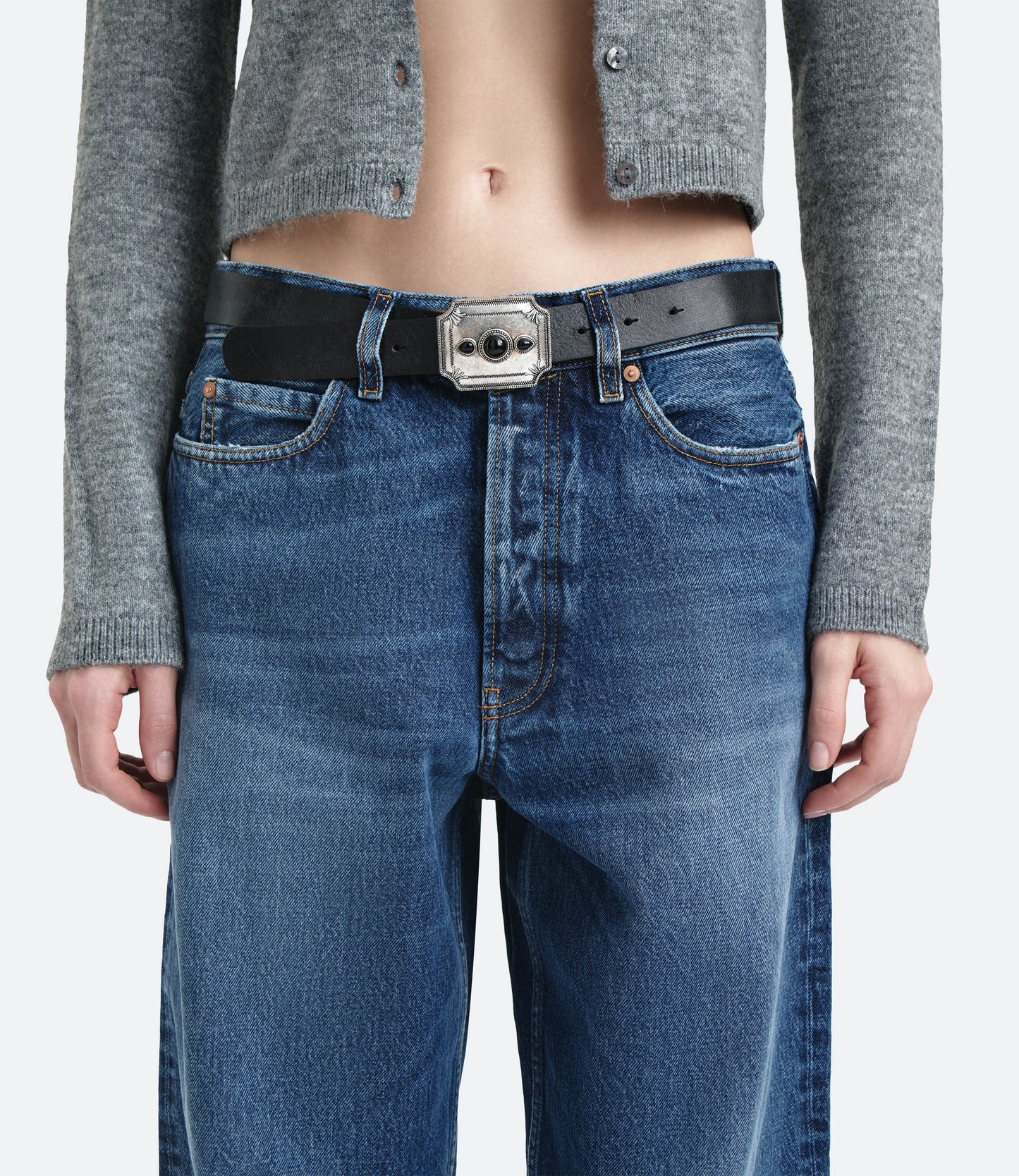 Bauer – Jeans Donna Wide Leg Blu Vintage
