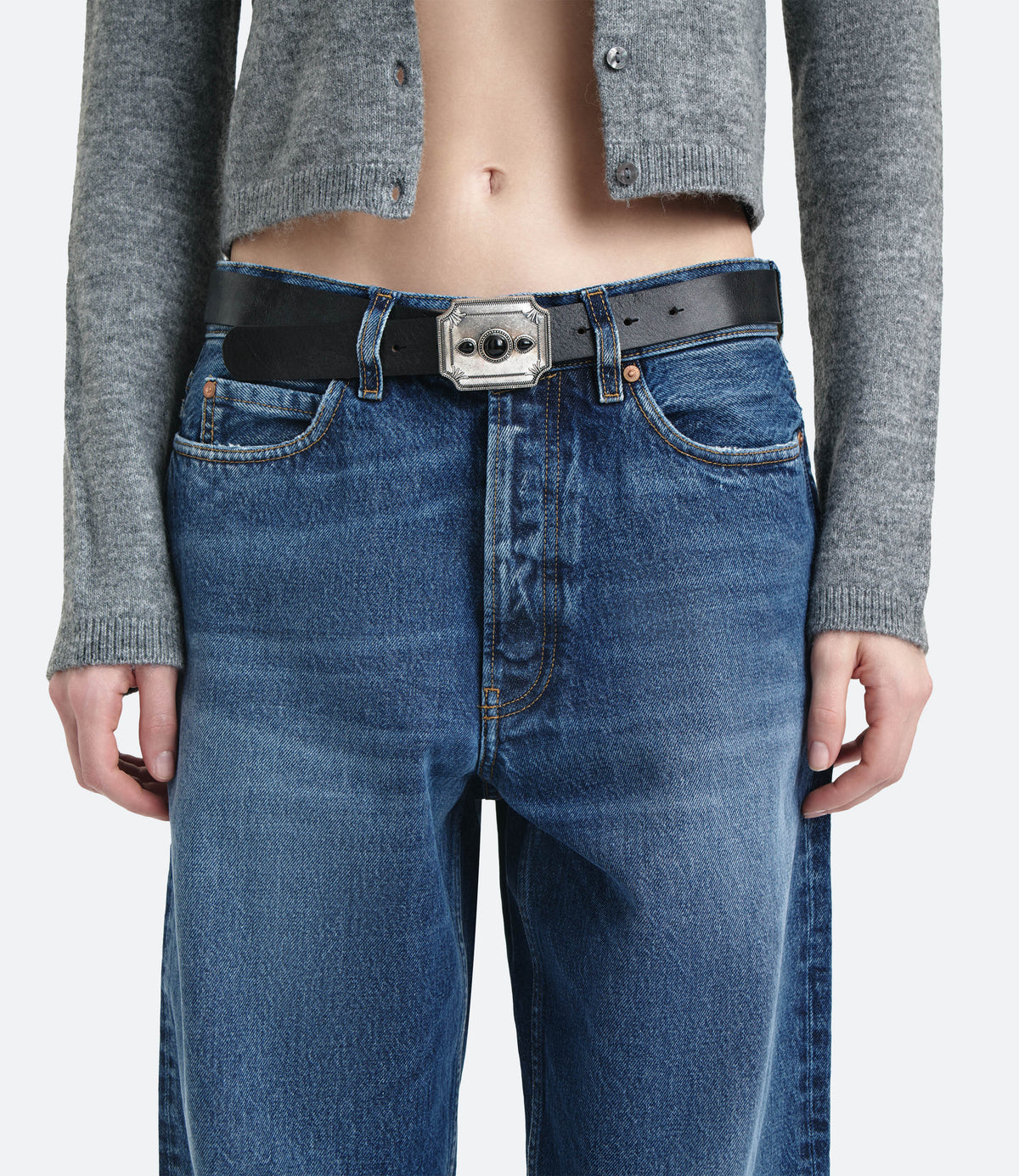 Bauer – Jeans Donna Wide Leg Blu Vintage