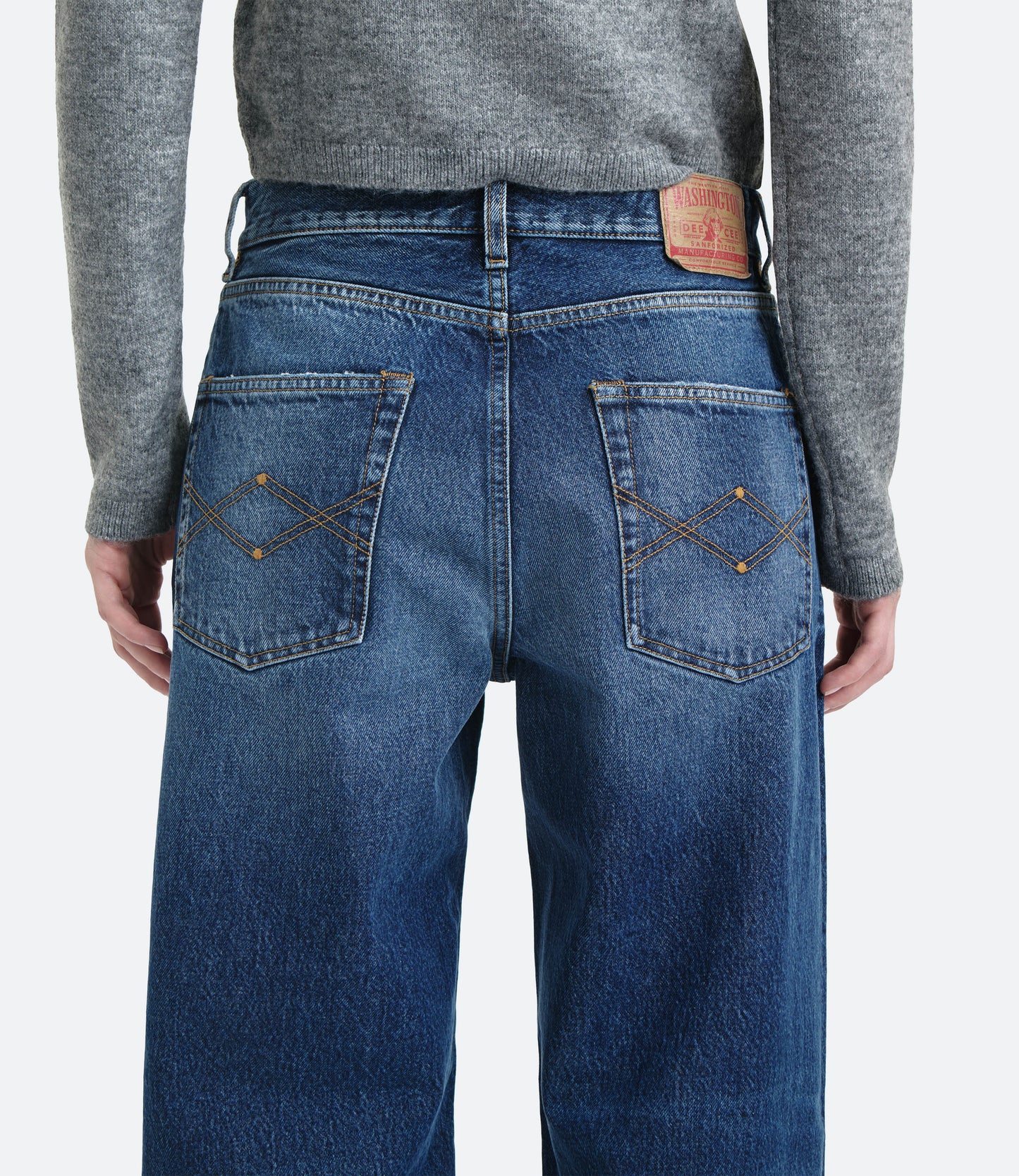 Bauer – Jeans Donna Wide Leg Blu Vintage