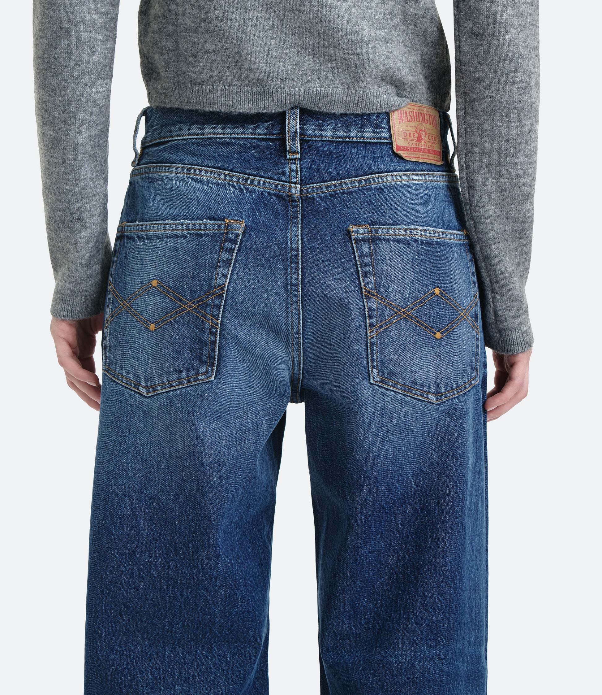 Bauer – Jeans Donna Wide Leg Blu Vintage 24 | Washington Dee Cee