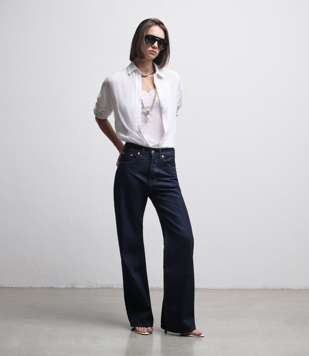Purity Rinse Denim - Jeans Donna 5 tasche denim blu scuro