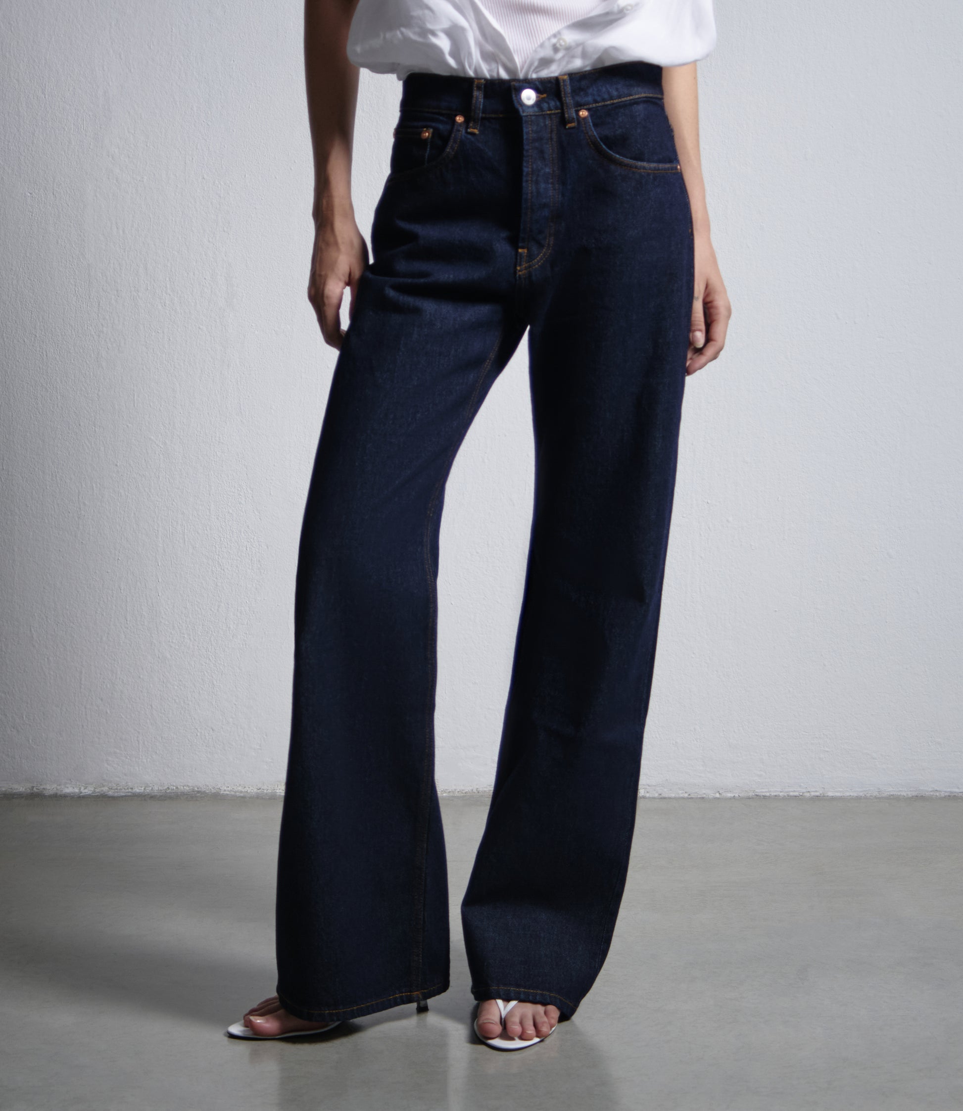 Purity Rinse Denim - Jeans Donna 5 tasche denim blu scuro 24 | Washington Dee Cee