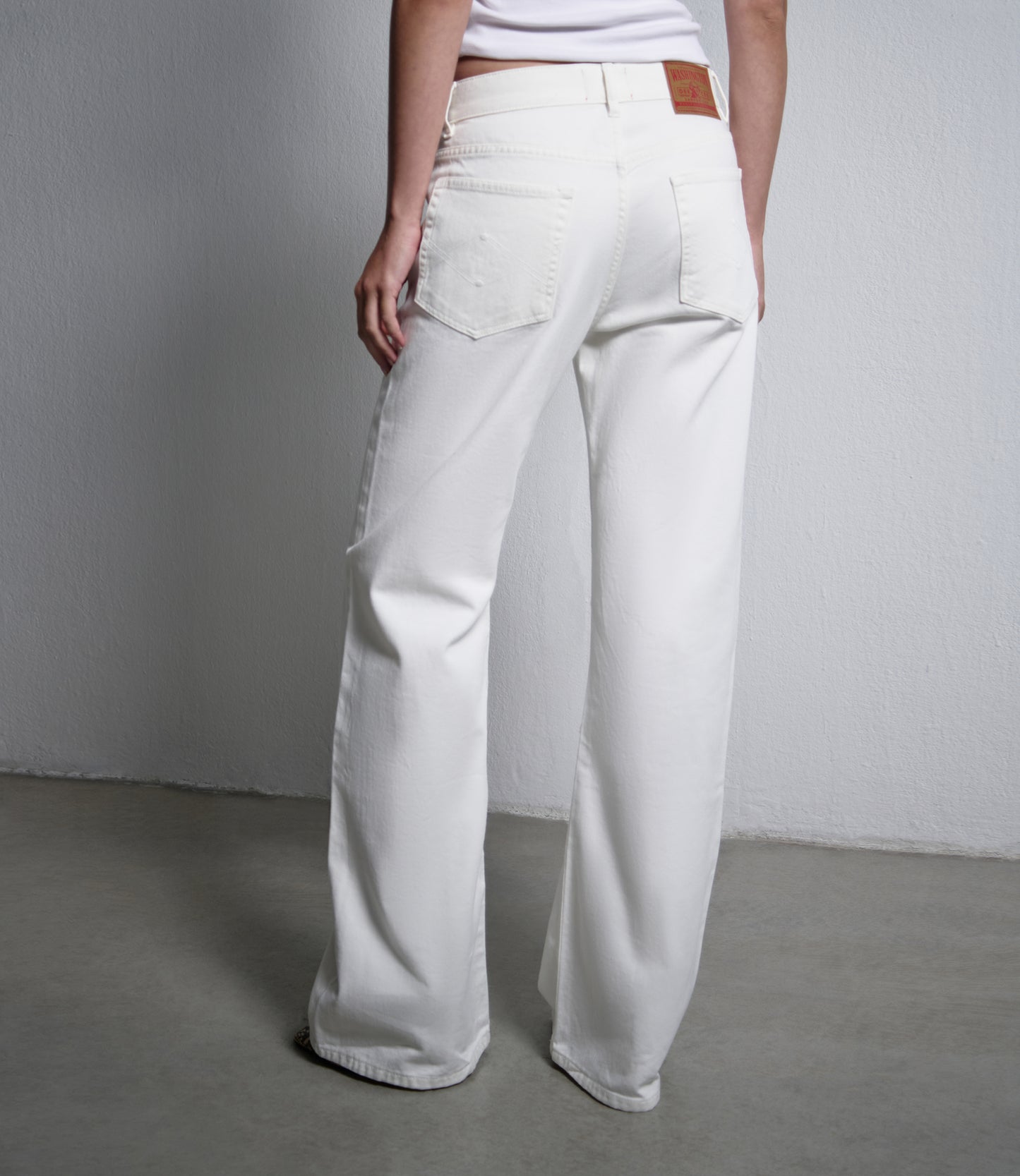 Purity Bull  Denim – Jeans Donna 5 tasche denim bianco