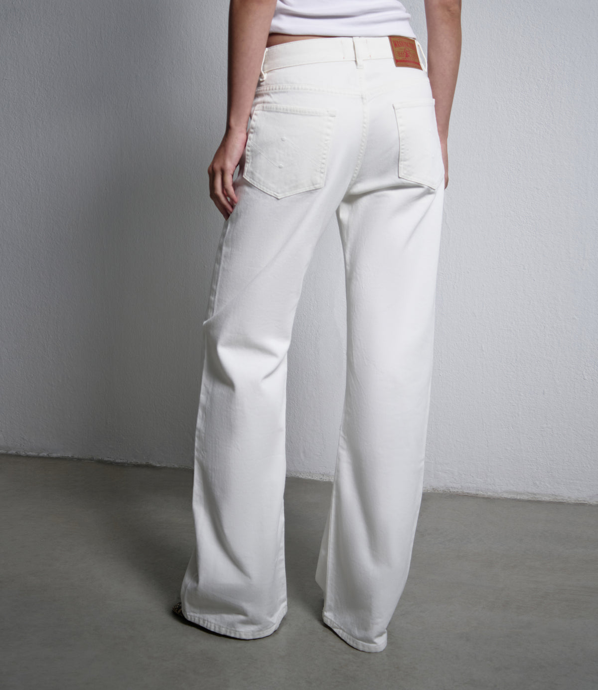 Purity Bull  Denim – Five-pocket jeans in white denim