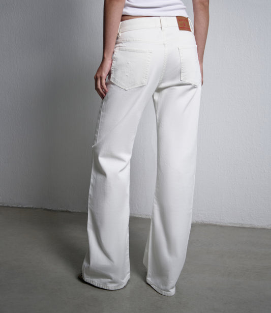 Purity Bull  Denim – Five-pocket jeans in white denim