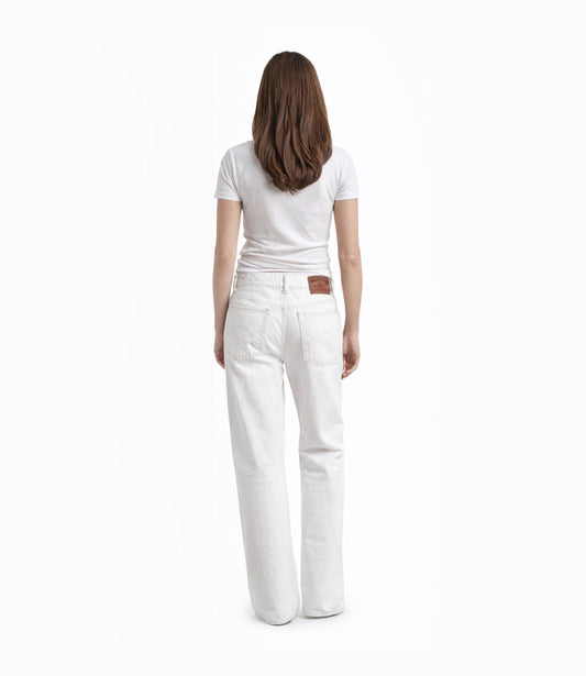 Store Loose – Women's White Bull Denim Jeans