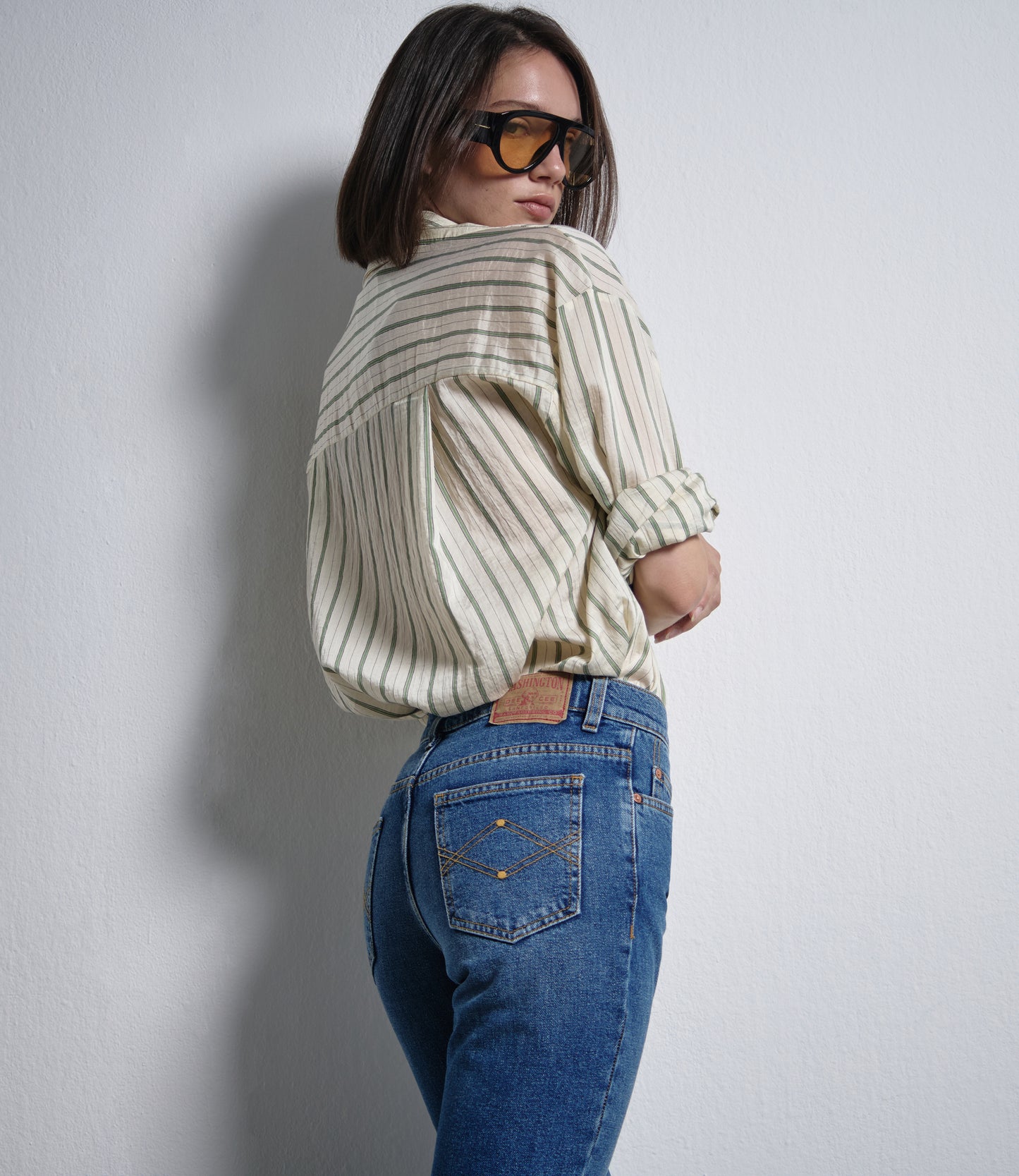 Denim 5 Tasche – Modello Calamity J con fondo a zampa
