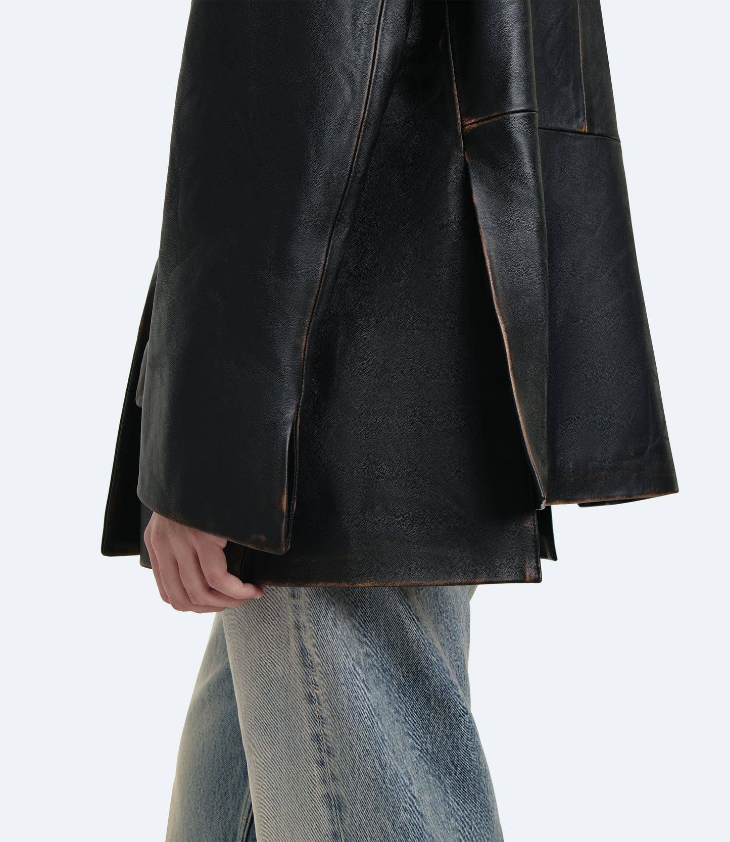 Dakota – Blazer Donna in Pelle Marrone